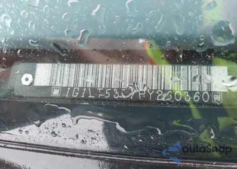 1993 Chevrolet Corsica Lt из США, поврежденный, VIN 1G1LT53T7PY260360